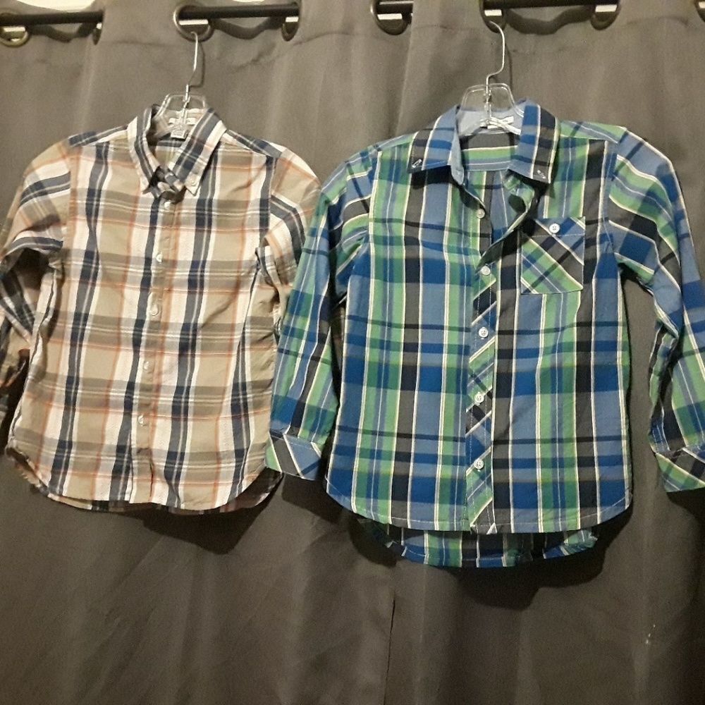 Bundle Plaid button down shirts by Hartstrings - Picture 3 of 3